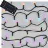 GoSmart LED vánoční řetěz, 12 m, venkovní i vnitřní, RGB, programy, časovač, WiFi