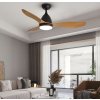 IMMAX NEO LITE FRESCO SMART stropní svítidlo s ventilátorem 18W TUYA Wi-Fi hnědo-černé
