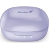 GENIUS bezdrátový headset TWS HS-M905BT Light Purple/ Bluetooth 5.3/ USB-C nabíjení/ fialová