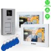 EVOLVEO DoorPhone AP2-2 drátový videotelefon pro dva byty s aplikací, bílý