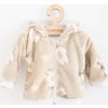 Kojenecká Wellsoft zimní mikinka s kapucí New Baby Polar Bear 74 (6-9m)