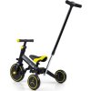 Dětská tříkolka 4v1 Milly Mally Optimus Plus s vodící tyčí black