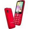EVOLVEO EasyPhone XO, mobilní telefon pro seniory s nabíjecím stojánkem (červená barva)
