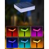 IMMAX NEO LITE SMART solární svítidlo SQUARE, RGB, IP65, BT, TUYA, 2,7W, TUYA