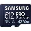 SAMSUNG PRO Ultimate MicroSDXC 512GB + SD Adaptér / CL10 UHS-I U3 / A2 / V30