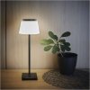 LED stolní lampa KATIE, nabíjecí, černá