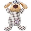 Plyšový pes kostkovaný 26 cm