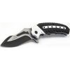 Nůž zavírací COBRA 20cm s pojistkou stříbrná-černá