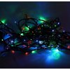 COLORWAY LED řetěz/ vnitřní / 100 LED / délka 10m / více barevný/ 8 funkcí/ napájení USB