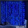 COLORWAY LED girlanda/ vnitřní / 300 LED / délka 3 x 3m / modrá/ AC 220V