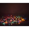 COLORWAY LED řetěz/ vnitřní / 200 LED / délka 20m / více barevný / 8 funkcí/ napájení USB