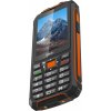 EVOLVEO StrongPhone Z6, vodotěsný odolný Dual SIM telefon, černo-oranžová