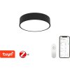 IMMAX NEO RONDATE SLIM Smart stropní svítidlo 40 x 7cm 28W černé Zigbee 3.0, TUYA