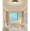 IMMAX NEO RONDATE SLIM Smart stropní svítidlo 40 x 7cm 28W černé Zigbee 3.0, TUYA