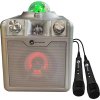 N-GEAR DISCO STAR 710S/ BT/ 50W/ USB/ MICRO SD/ DO/Disco LED/ 2x MIC / stříbrný