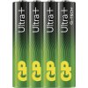 Alkalická baterie GP Ultra Plus AAA (LR03), 4 ks