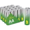 Alkalická baterie GP Super AA (LR6), 20 ks
