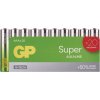 Alkalická baterie GP Super Alkaline AAA (LR03), 20 ks