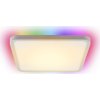IMMAX NEO LITE TUDO SMART stropní svítidlo s RGB podsvícením 40x40cm, 50W Wi-Fi bílá, TUYA