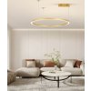 IMMAX NEO FINO NEW SMART závěsné svítidlo 1 kruh, 80cm, 60W, zlaté, Zigbee 3.0, TUYA
