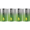 Alkalická baterie GP Super D (LR20), 4 ks