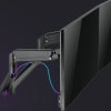 Držák monitoru Brateck LDT62-C024 dvě ramena vedle sebe plynová vzpěra
