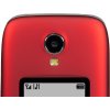 EVOLVEO EasyPhone FS, vyklápěcí mobilní telefon 2.8" pro seniory s nabíjecím stojánkem (červená barv