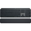 Logitech klávesnice MX Keys S/ bezdrátová/ Bluetooth/ USB-C/ US layout/ opěrka dlaně/ grafitová