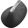 Logitech MX Vertical/Vertikální/Optická/Pro praváky/4 000 DPI/USB+BT/Grafitová