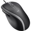 Logitech M500s/Kancelářská/Optická/Pro praváky/4 000 DPI/Drátová USB/Černá