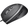 Logitech M500s/Kancelářská/Optická/Pro praváky/4 000 DPI/Drátová USB/Černá
