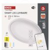 Chytré LED svítidlo GoSmart, přisazené, kruhové, 45W, CCT, stmívatelné, WiFi