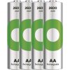 Nabíjecí baterie GP ReCyko 2600 AA (HR6), 4 ks