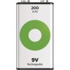 Nabíjecí baterie GP ReCyko 200 (9V), 1 ks