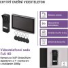 GoSmart Sada domácího videotelefonu EMOS IP-750A s WiFi