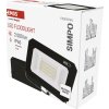 LED reflektor SIMPO 20 W, černý, neutrální bílá