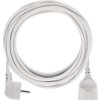 Prodlužovací kabel 5 m / 1 zásuvka / bílý / PVC / 1,5 mm2