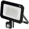 LED reflektor SIMPO s pohybovým čidlem, 50 W, černý, neutrální bílá