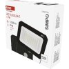 LED reflektor SIMPO s pohybovým čidlem, 50 W, černý, neutrální bílá