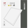 LED panel MAXXO 60×60, čtvercový vestavný bílý, 36W teplá b. UGR