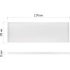 LED panel MAXXO 30×120, vestavný bílý, 36W neutrální bílá