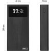 Powerbanka EMOS BetaQ 20, 20 000 mAh, 22,5 W, černá