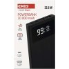Powerbanka EMOS BetaQ 20, 20 000 mAh, 22,5 W, černá