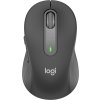 Logitech myš Signature M650 for Business/Kancelářská/Laserová/Pro praváky/4 000DPI/Bezdrátová USB + BT/ grafitová