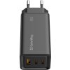 COLORWAY 1x USB a 2x USB-C/ turbo síťová nabíječka/ 65W/ 100V-240V/ Černá