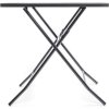HAPPY GREEN Stůl ocelový skládací čtvercový IOWA 70 x 70 x 72 cm