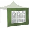 Bočnice pro párty stan WINDOW 2x3m 420D zelená WATERPROOF