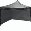 Bočnice pro párty stan 2x3m 210D šedá WATERPROOF