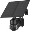 Solární HD kamera Viking HDs03 4G/20000mAh/barevné noční vidění/IP66/aplikace/notifikace/černá