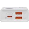 Baseus Adaman2 power bank with digital display 2x USB A 1x USB C 10000mAh 30W white 155486 14